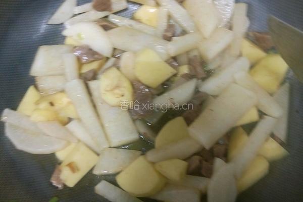 牛肉炖萝卜土豆的做法图解13