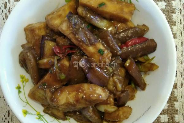 芋头烧茄子的做法图解7