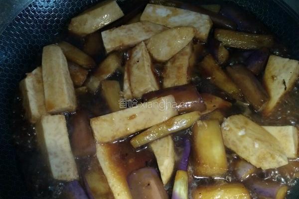 芋头烧茄子的做法图解5