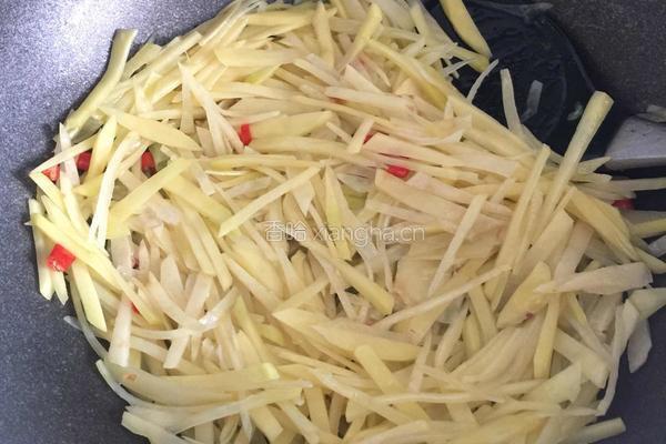 青椒土豆丝的做法图解5