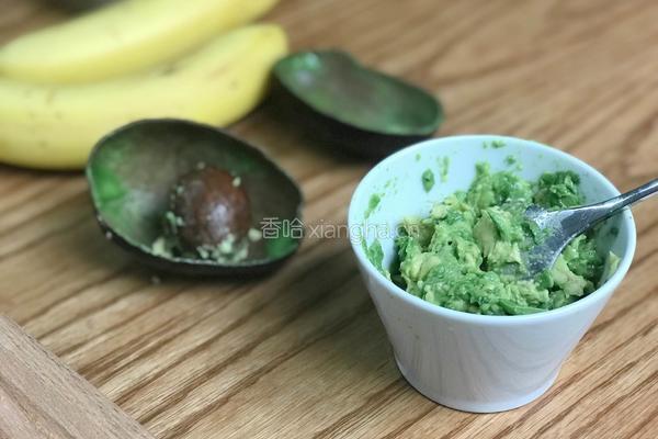 牛油果香蕉卷的做法图解2
