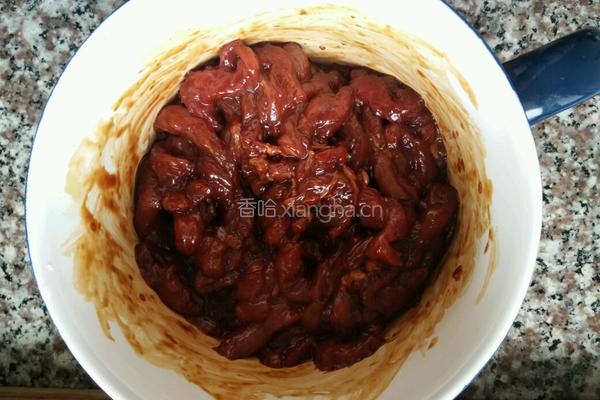 京酱肉丝的做法图解1