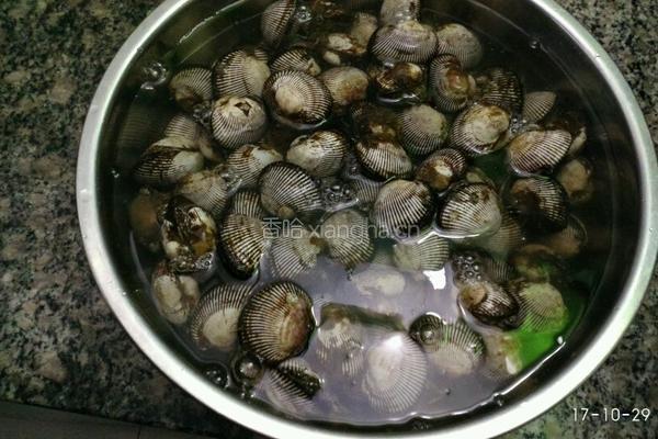 煮麻蚶子的做法图解2
