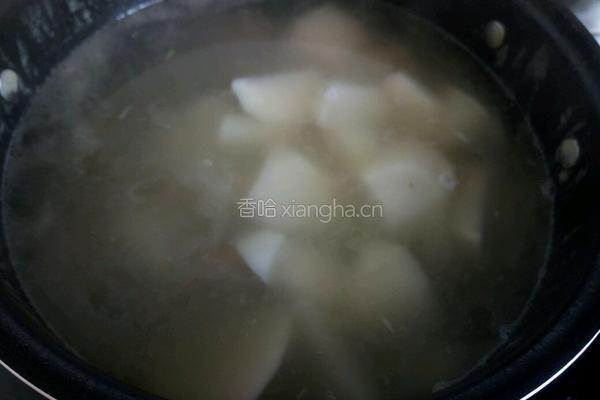 萝卜排骨汤的做法图解5
