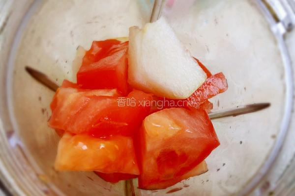 番茄梨汁（排毒养颜）的做法图解6