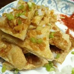 电烤箱烤豆腐皮的做法[图]