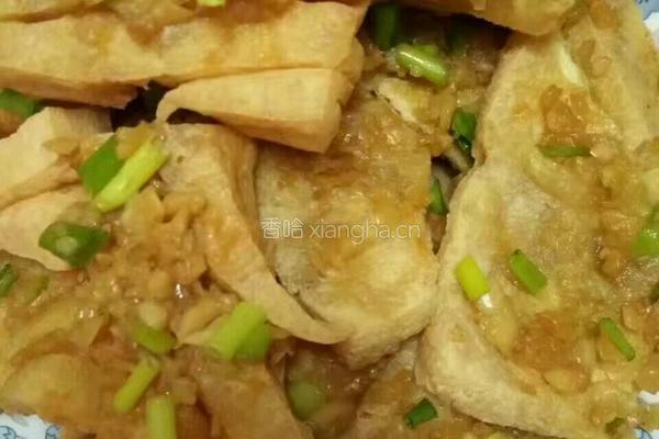电烤箱烤豆腐皮的做法图解3