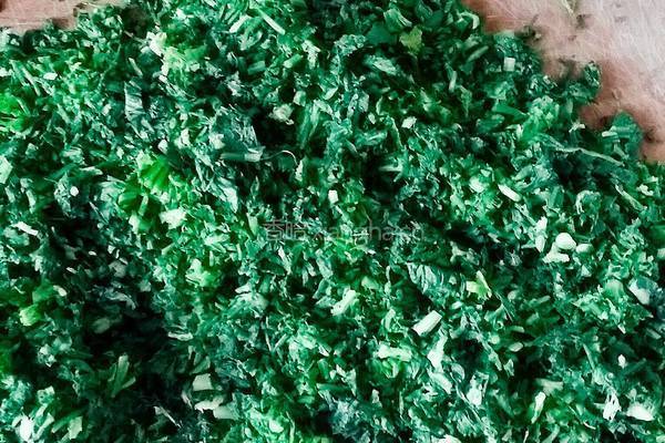 荠菜豆腐馅的做法图解3