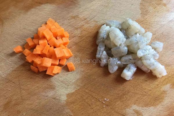 咖喱虾仁豆腐的做法图解2