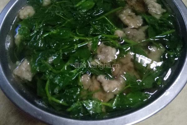 豌豆荚酥肉汤的做法图解6