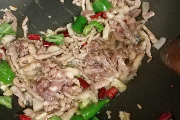 香菜肉丝的做法图解7