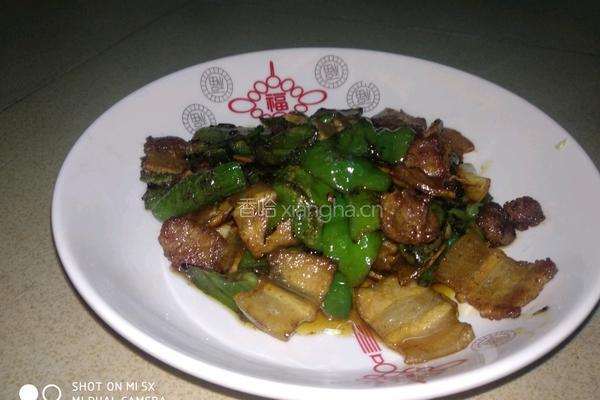 螺丝椒炒五花肉的做法图解10