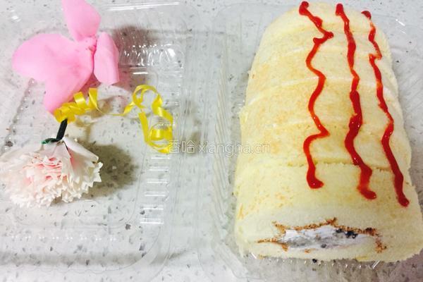 燕窝果蛋糕卷的做法图解17