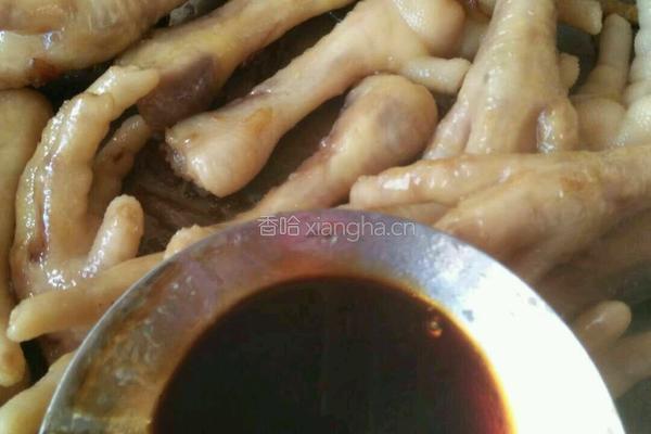 红烧鸡爪的做法图解5