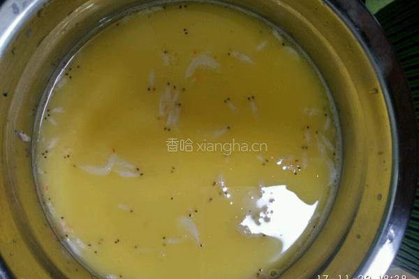 虾皮鸡蛋羹的做法图解3