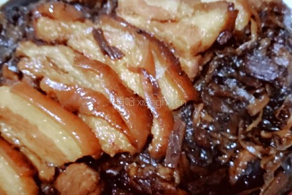 梅菜扣肉的做法图解12