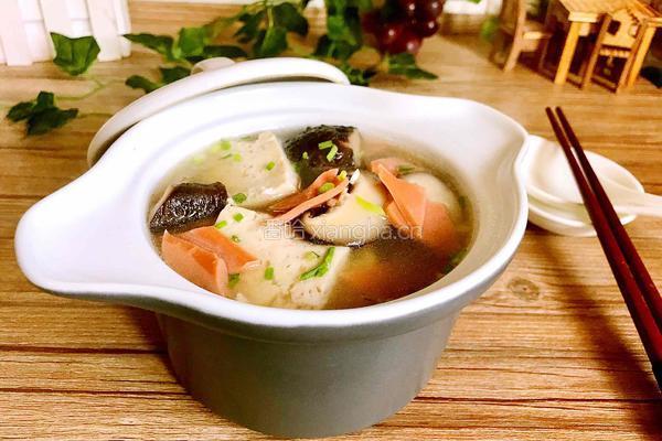 香菇豆腐汤的做法图解14