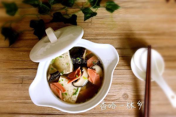 香菇豆腐汤的做法图解15