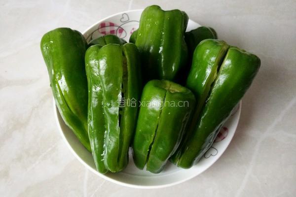 虎皮青椒的做法图解2