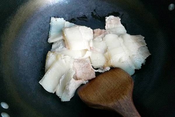 玉米面粉炒肉的做法图解8
