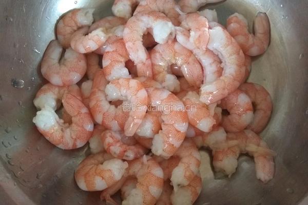 虾仁炒面的做法图解4