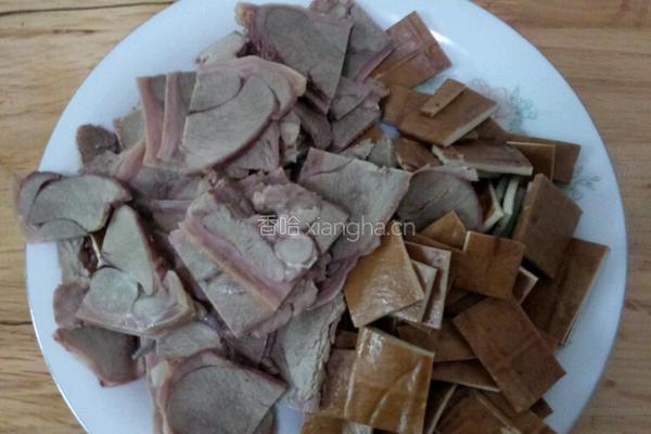 凉拌羊肉的做法图解1