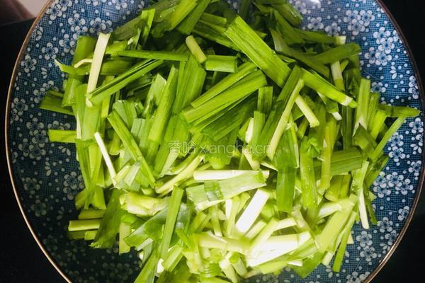 韭菜炒鸡蛋的做法图解4