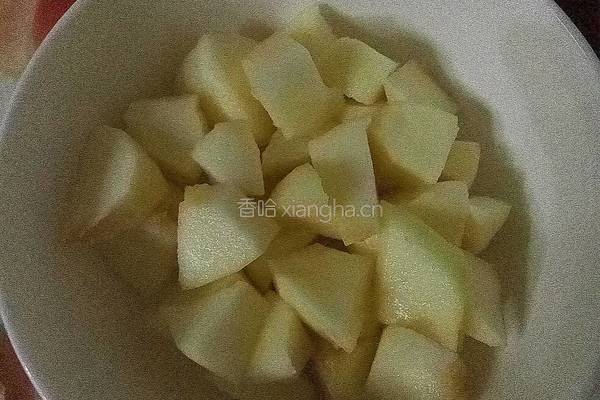 苹果沙拉的做法图解3