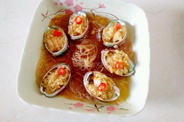 蒜蓉粉丝鲍鱼的做法图解10