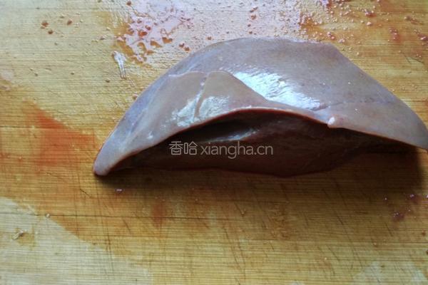 炒猪肝的做法图解1