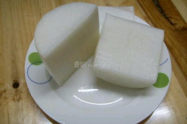 萝卜饺子的做法图解1