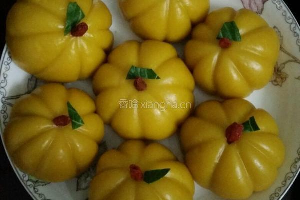 蒸南瓜饼