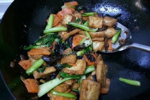 素炒豆腐的做法图解8