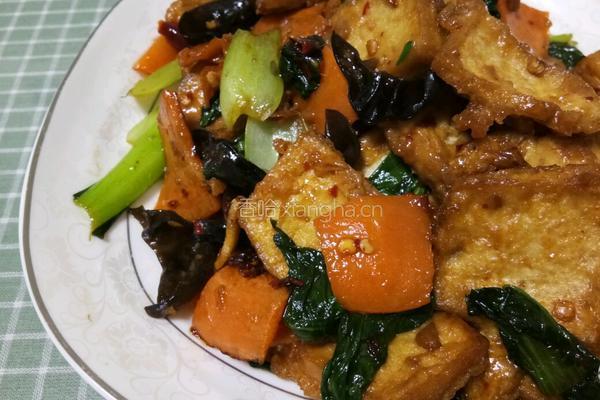 素炒豆腐的做法图解10