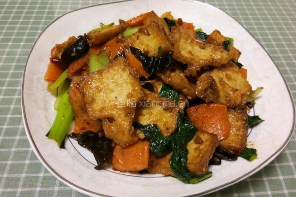 素炒豆腐的做法图解11
