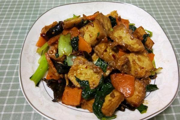 素炒豆腐的做法图解12