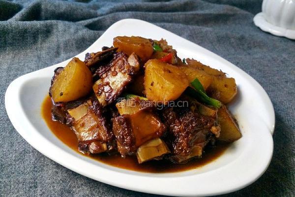 香辣土豆烧排骨的做法图解16