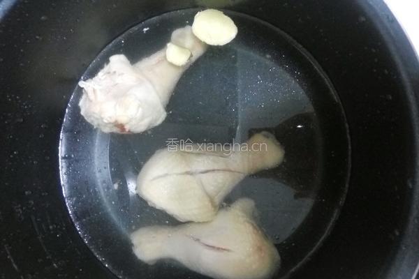 炖鸡腿的做法图解3