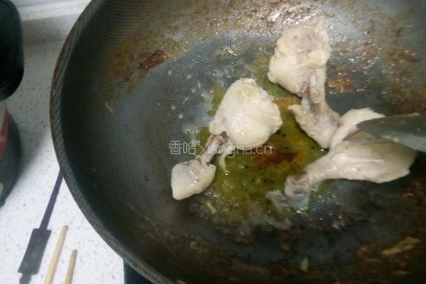 炖鸡腿的做法图解5
