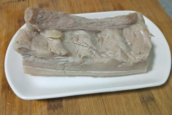豆豉回锅肉的做法图解3