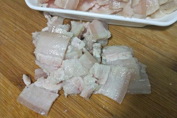 豆豉回锅肉的做法图解4