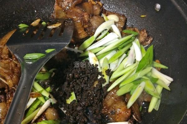 豆豉回锅肉的做法图解11