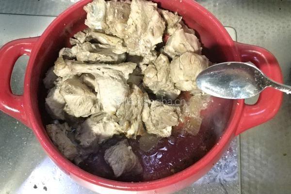砂锅红烧排骨的做法图解5
