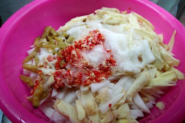 酸辣甜脆白萝卜――JIARU的做法图解6
