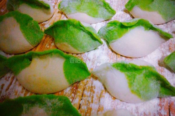 翡翠白玉水饺的做法图解3