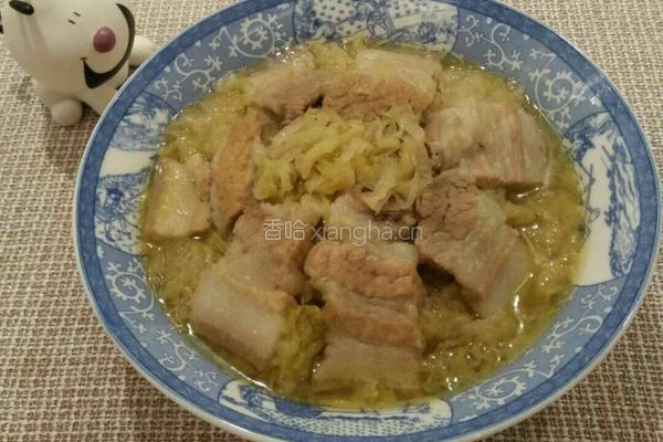 酸菜炖猪肉的做法图解14