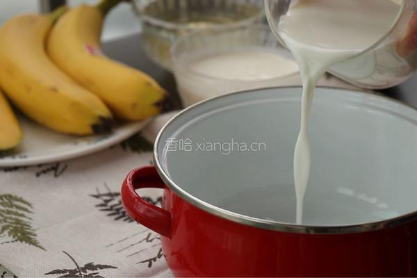 香芒布丁杯的做法图解3