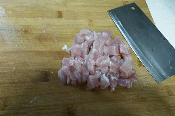 杏鲍菇炒肉的做法图解3