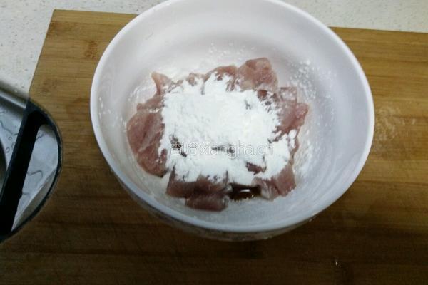 杏鲍菇炒肉的做法图解4