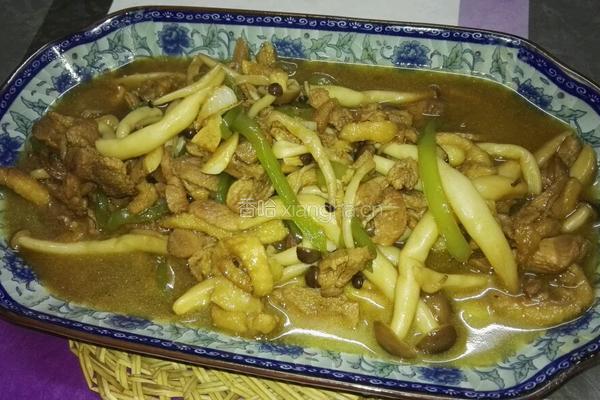 鸭肉闷玉菇的做法图解7